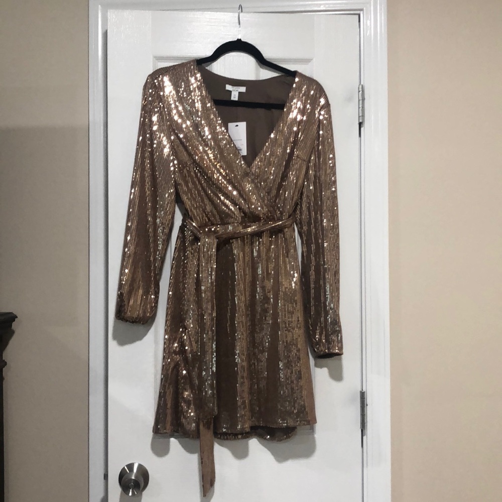 KOHL’s CARA SANTA x NINE WEST Brown Dress size M